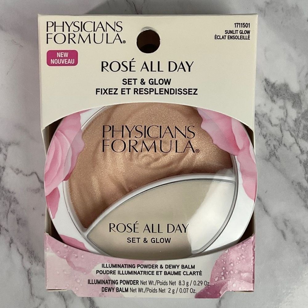 4/$16 Physicians Formula Rosé All Day Set and Glow Sunlit Glow New